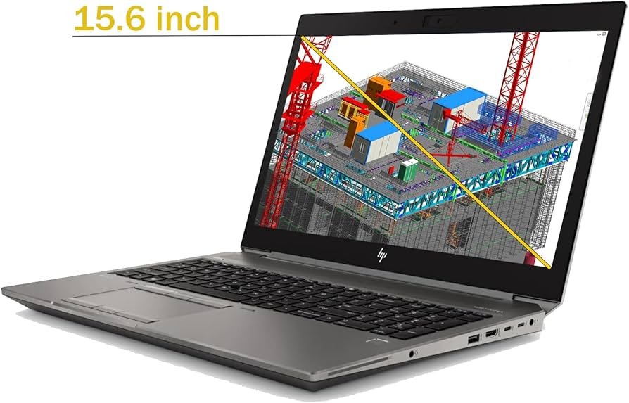 HP ZBook 15 G6 Ex lease Workstation Laptop 15.6 FHD IPS Display Intel i7-9850H Turbo 4.60GHZ 32GB RAM 1TB NVME SSD Quadro T1000 4GB Graphics Windows 11 Pro:圖片 3