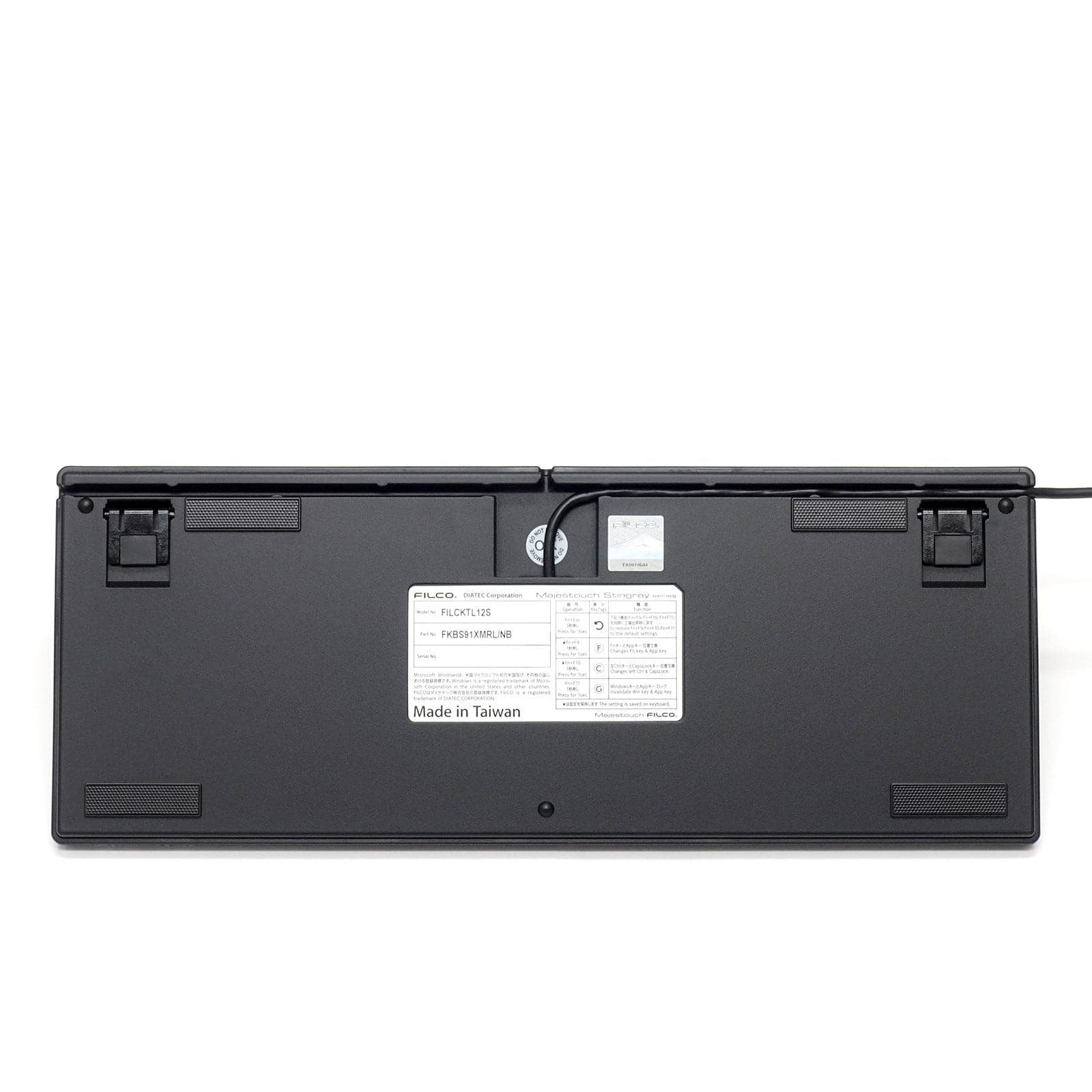 Filco Majestouch Stingray Ninja – Bàn phím cơ low-profile fullsize chữ hông:圖片 6