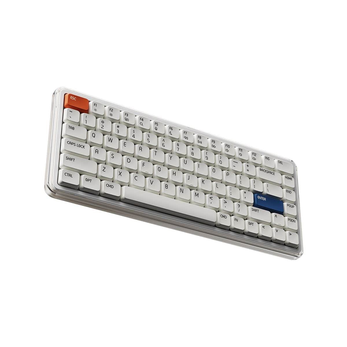 MelGeek O2 – Bàn phím low-profile tri-mode trong suốt:圖片 2