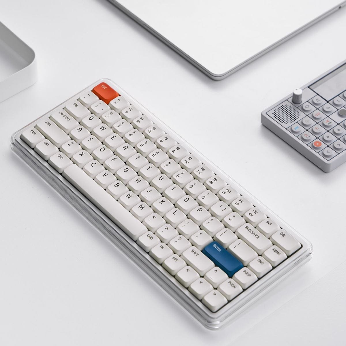 MelGeek O2 – Bàn phím low-profile tri-mode trong suốt:圖片 5