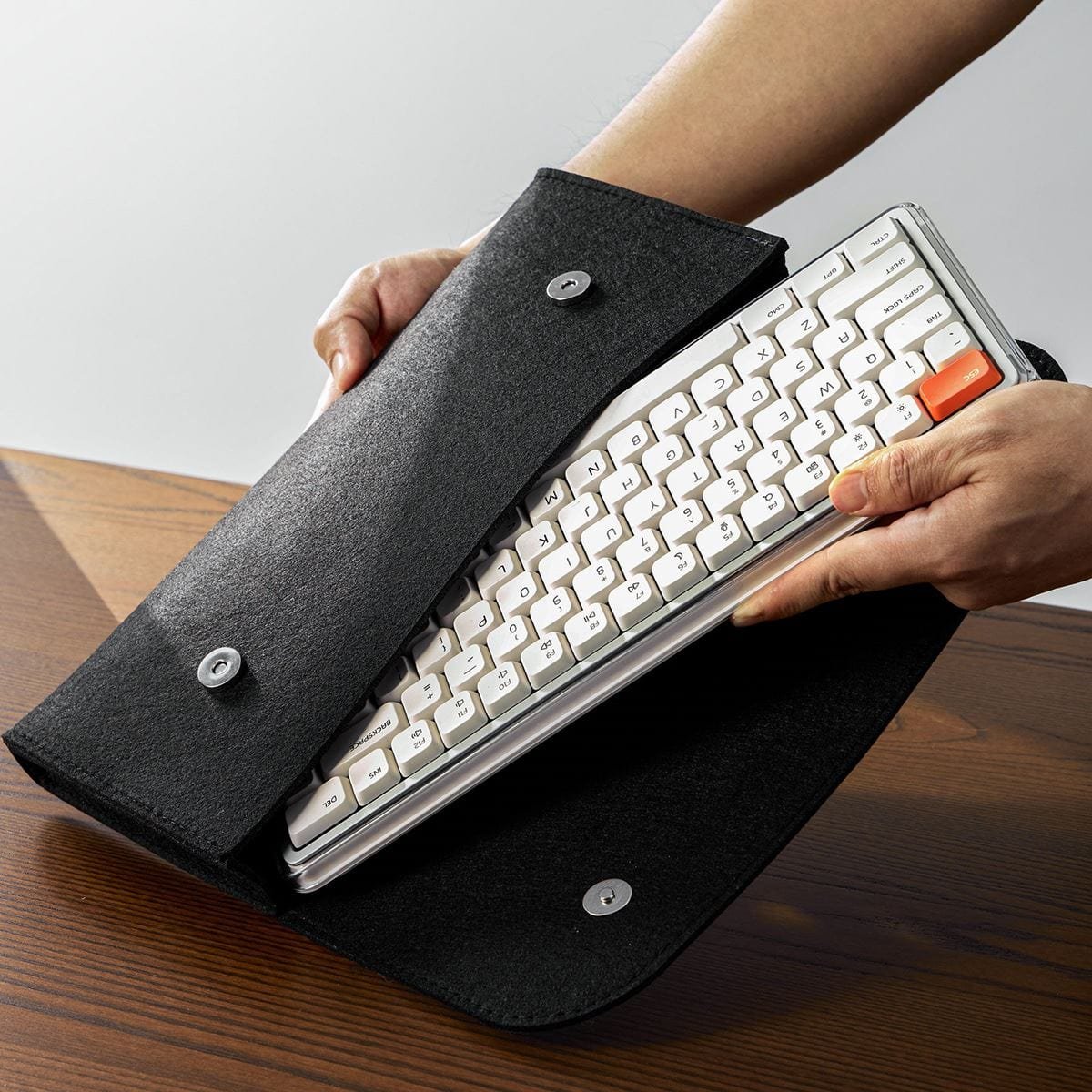 MelGeek O2 – Bàn phím low-profile tri-mode trong suốt:圖片 7