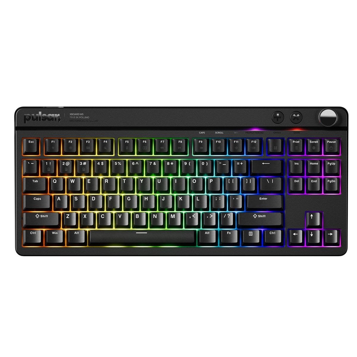 Pulsar Xboard MS TKL – Bàn phím cơ Cherry MX2A hỗ trợ 8K