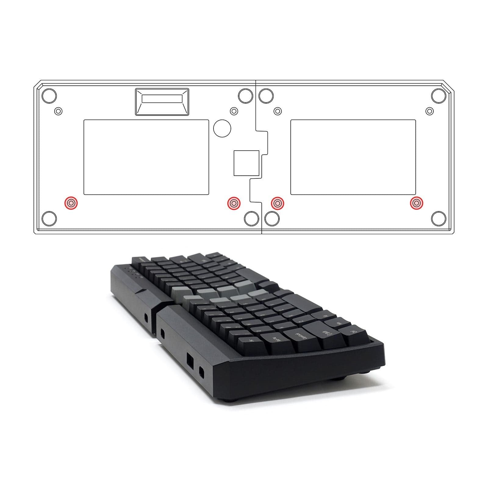 Filco Majestouch Xacro M10SP – Bàn phím cơ tách đôi 70% ergonomic:圖片 14